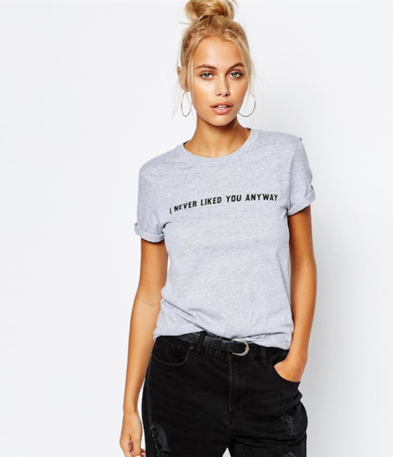 Message top t shirts