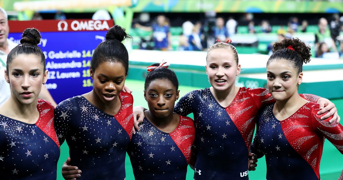 The U S Women S Gymnastics Team Reveals Their Group Name It S An Inspiring Moment The U S Women S Gymnastics Team Reveals Their Group Name It S An Inspiring Moment