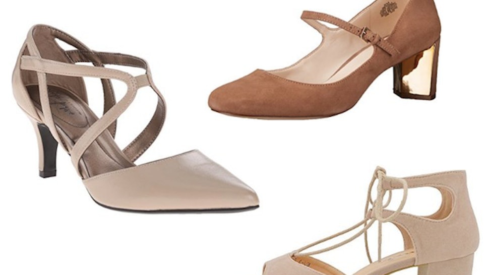 15 Stylish Nude Pumps Comfortable Enough To Actually Wear All Day