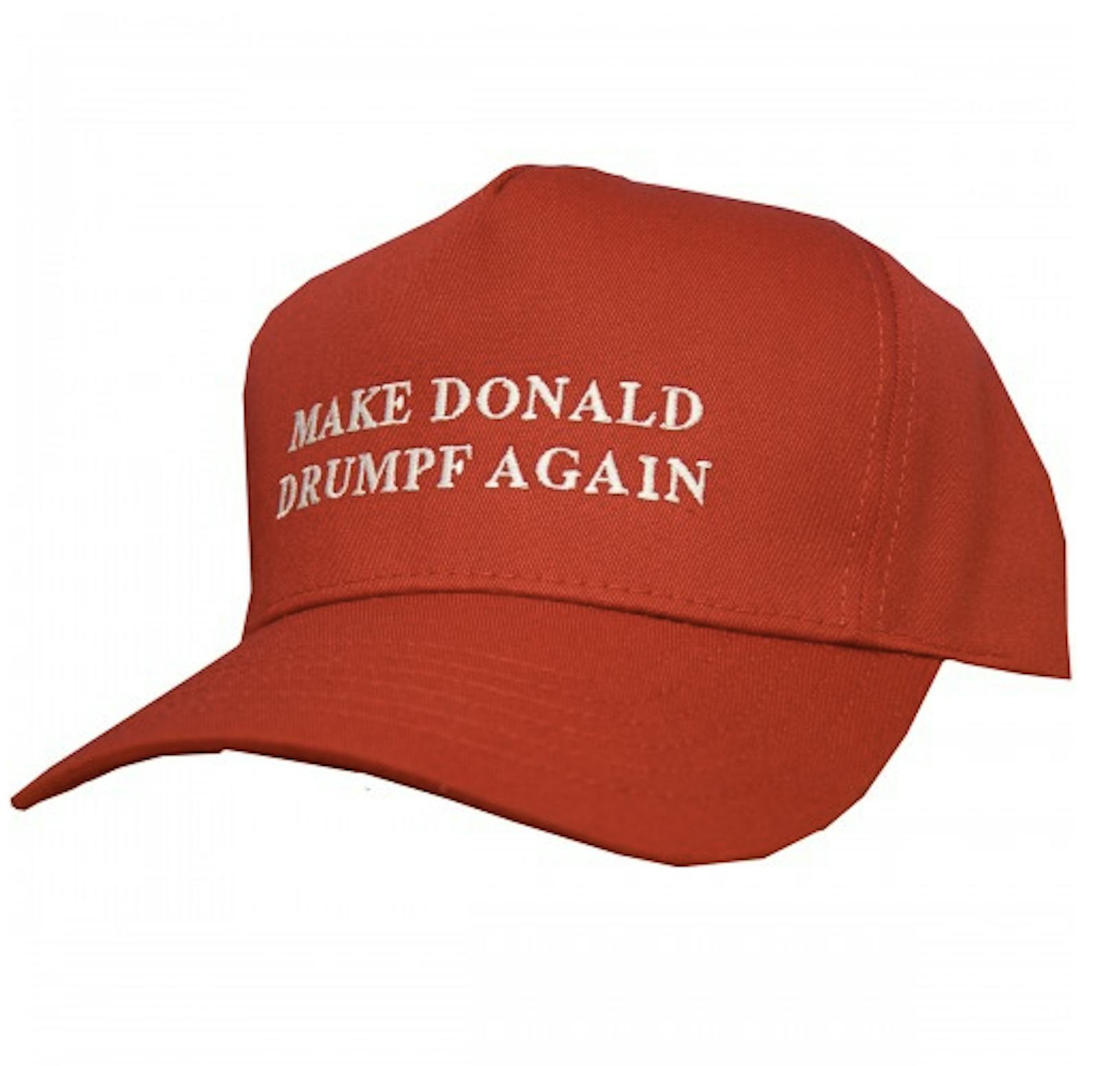 How To Get A Donald Drumpf Hat & Break The Spell Trump's Name Seems To Hold