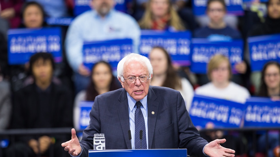 bernie sanders average donation