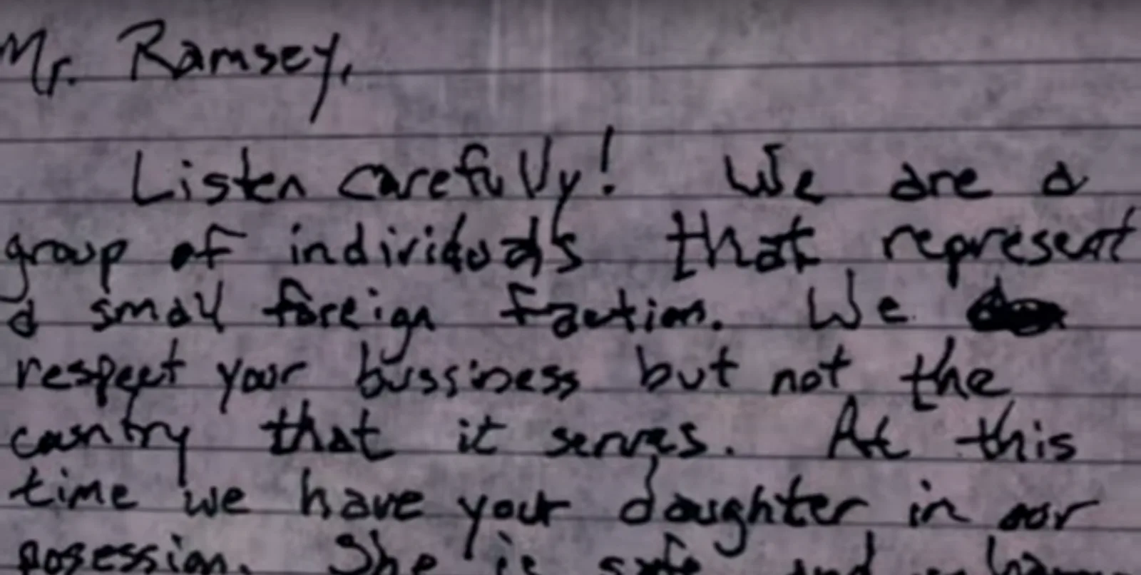 Justice Ransom Note Who Wrote The JonBenet Ramsey Ransom Note? It's Long Been A Mystery