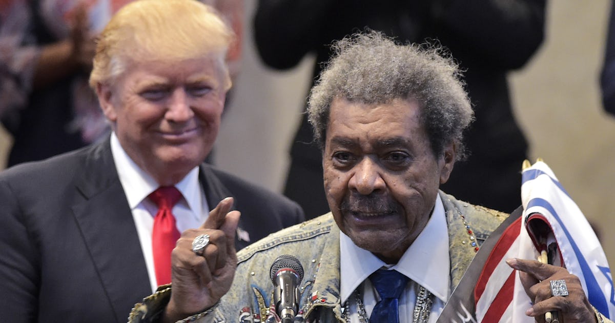 Don King Stumps for Trump in Ohio, Urging Blacks to Vote - Bloomberg