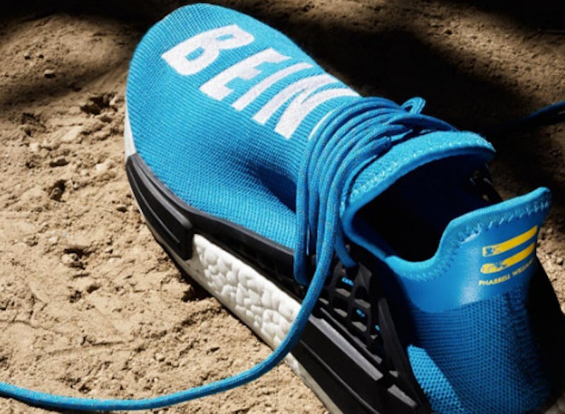 Adidas nmd hu pharrell 2025 human being sharp blue