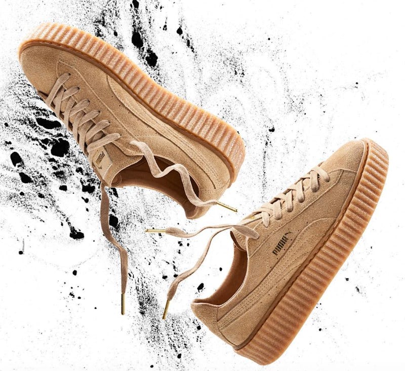 Tan rihanna shop puma creepers