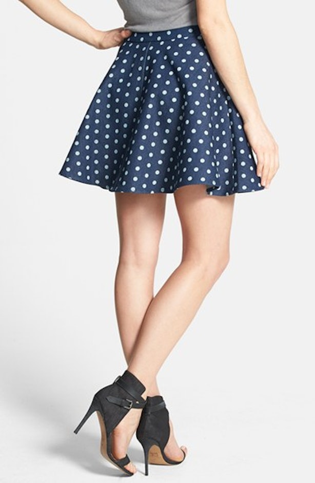 flattering skirts for short legs