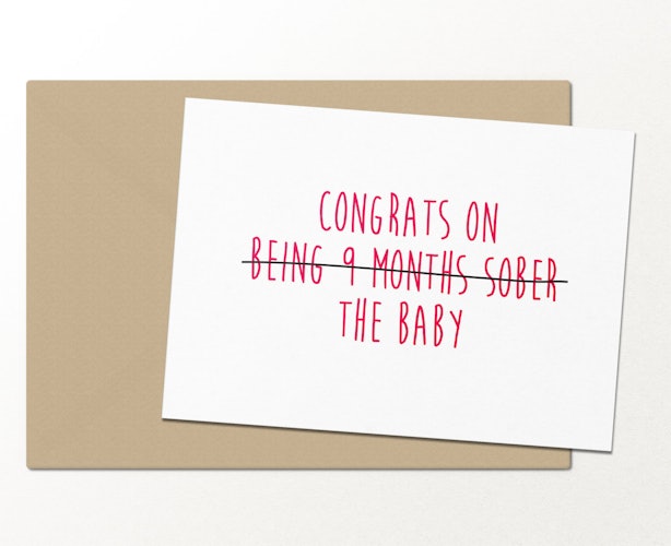 15 Funny Baby Cards To Give To New Parents Who Are Going To Need A Few ...