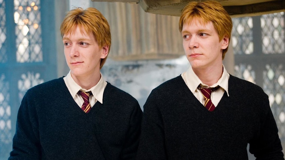 Resultado de imagen de george weasley y fred weasley