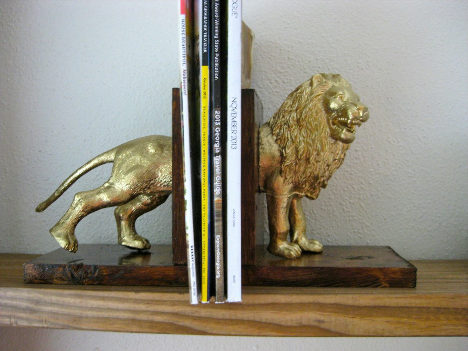 13 Decorative Bookends Perfect For Keeping Your Awesome Library Organized