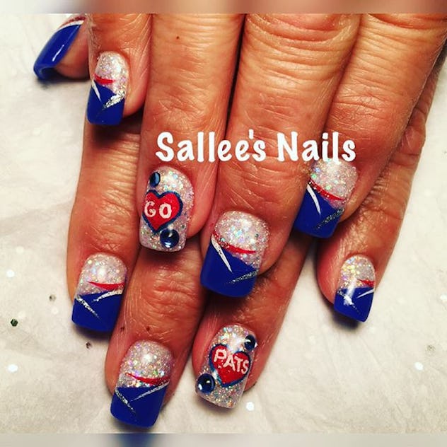 patriot nails design