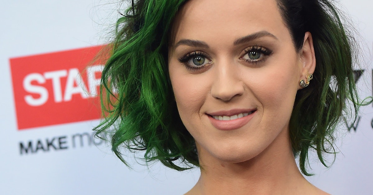 Katy Perry S Idea For Green Hair Came From Tumblr Here Are Five