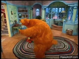 bear in the big blue house shadow teddy bear
