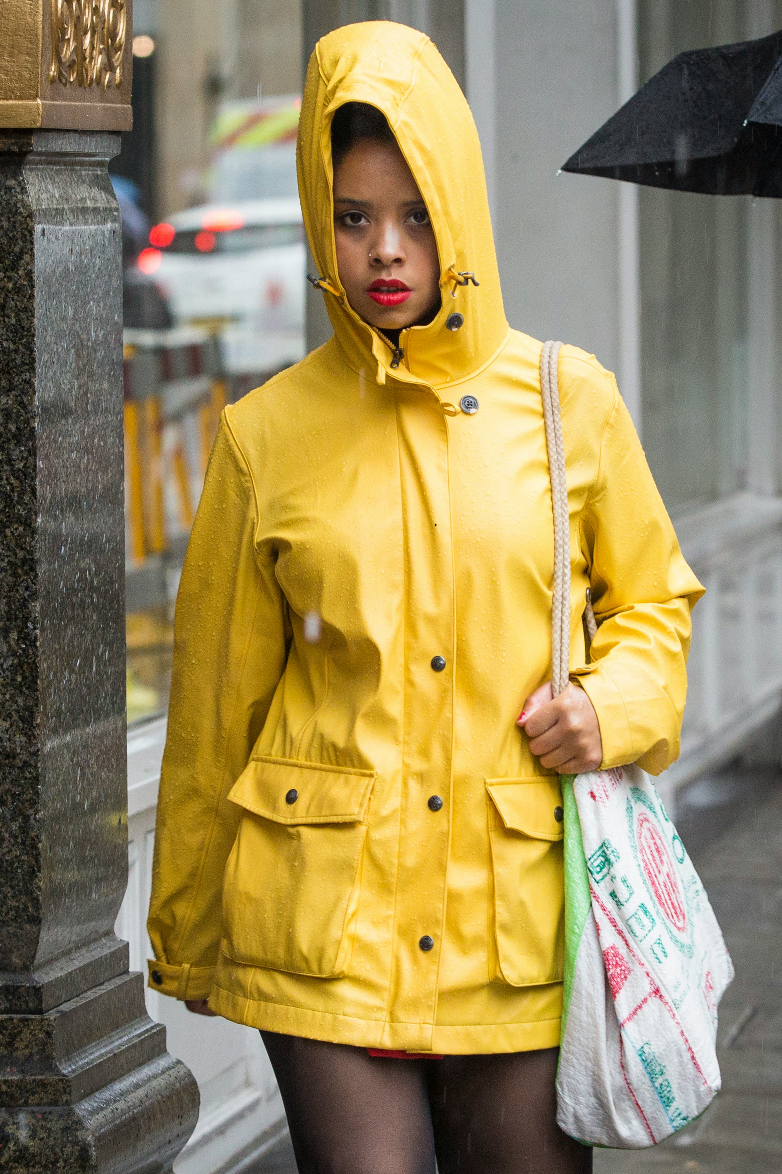 next raincoat