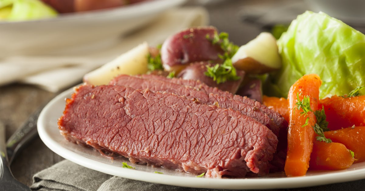 why do irish eat corned beef and cabbage