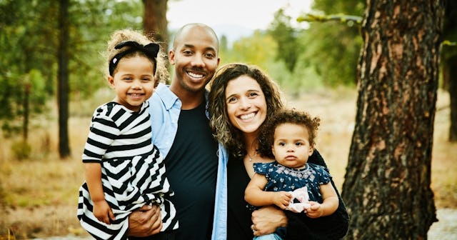 mixed race family tired of hearing