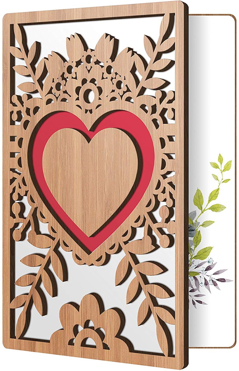 High-End Handmade Wooden Card