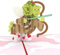 Lovepop Star Wars Yoda Cupid Pop Up Card