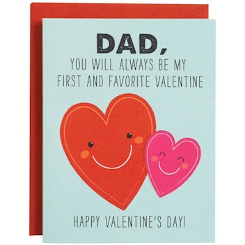 Paper Source Favorite Valentine Dad Card