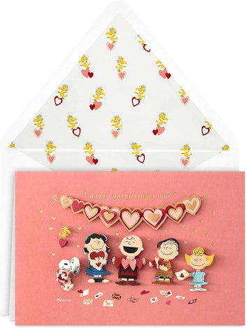 Hallmark Signature Peanuts Valentines Day Card