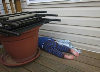 Naps Happen... on the porch