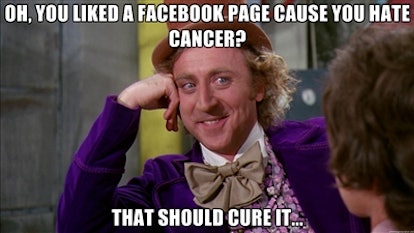 Cancer Facebook Scam