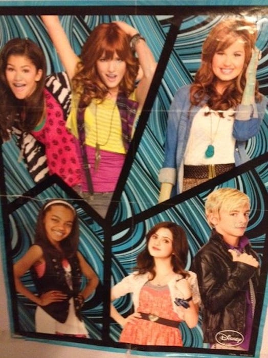 Poster with "Shake It Up", "Hey, Jessie", and "Austin and Ally" main characters