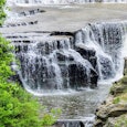 A waterfall in Ithaca