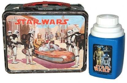 Vintage Star Wars thermos lunch box