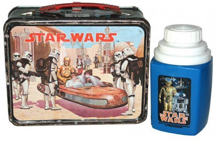 Vintage Star Wars thermos lunch box