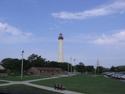 Shot of a Cape May Lighthouse in New Jersey