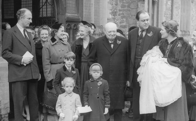 Winston Churchill And His Family