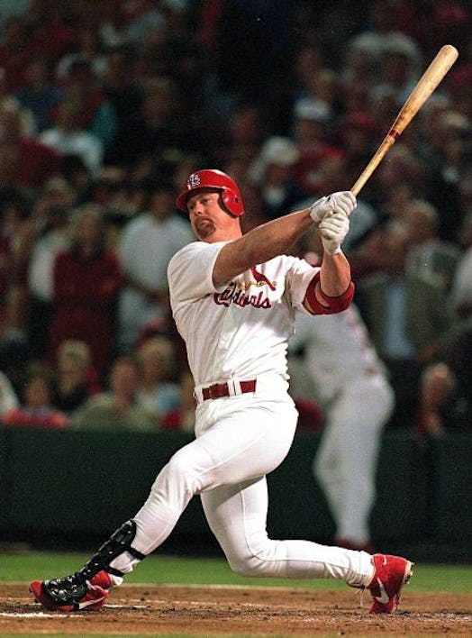 McGwire Playing Baseball