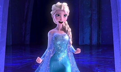 Elsa of Arendelle in Frozen animated movie