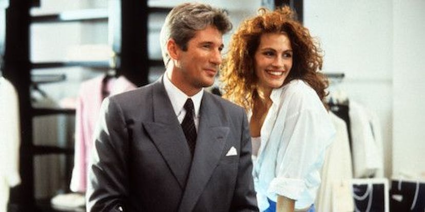 Richard and Julia playing Edward and Vivian in the “Pretty Woman” movie 
