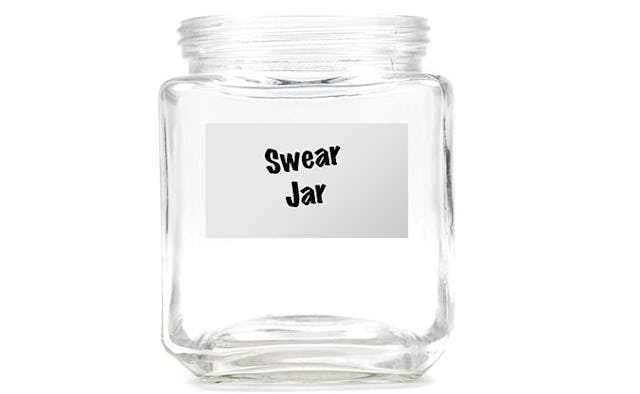 A swear jar