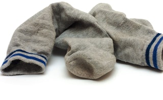 Dirty grey socks 