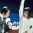 A scene from Pulp Fiction that has a soundtrack that shaped Generation X