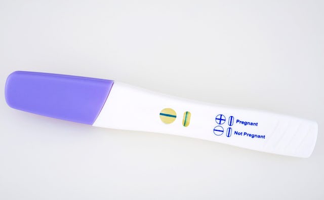 A negative pregnancy test