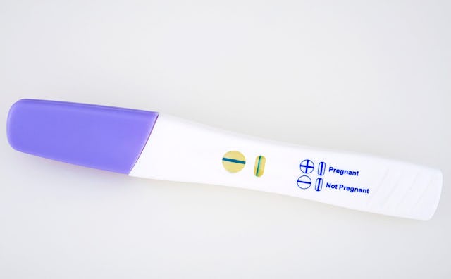 A negative pregnancy test 