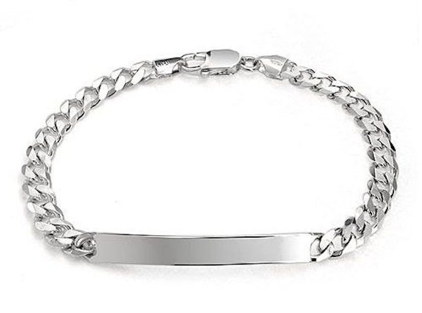 Speidel silver ID bracelet