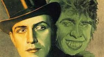 A cover photo for Dr. Jekyll and Mr. Hyde 