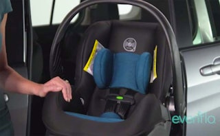 A car seat for babies from Walmart that could prevent hot car deaths