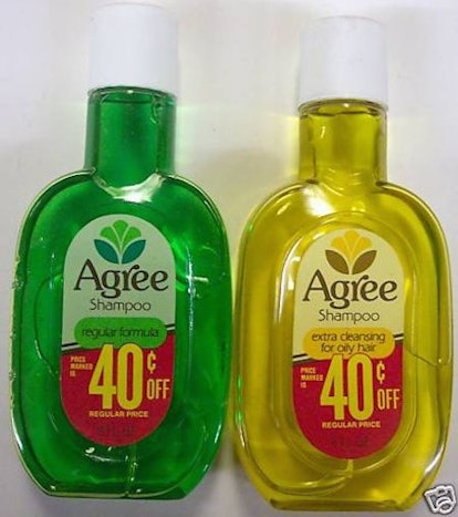 Two Agree Shampoo bottles