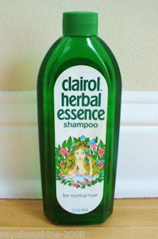Clairol Herbal Essence shampoo bottle