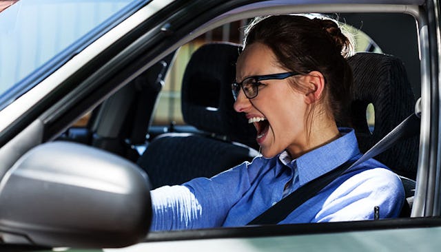 angry-woman-stuck-in-traffic