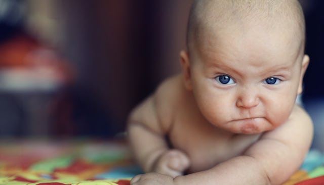 Grumpy baby