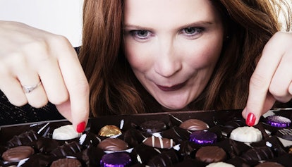 woman-eating-chocolates