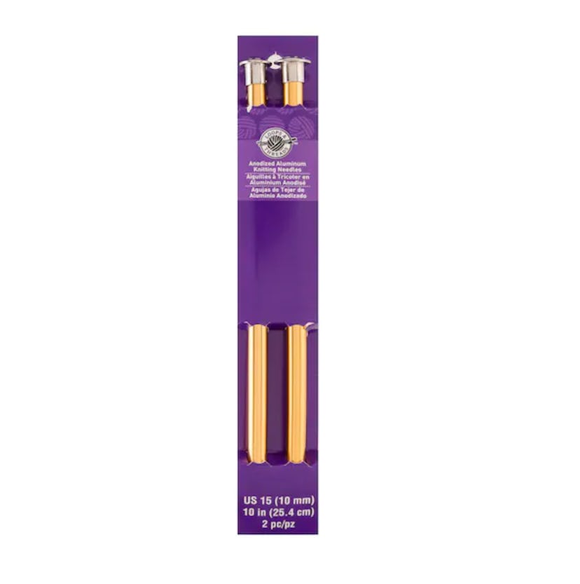 Anodized Aluminum Knitting Needles