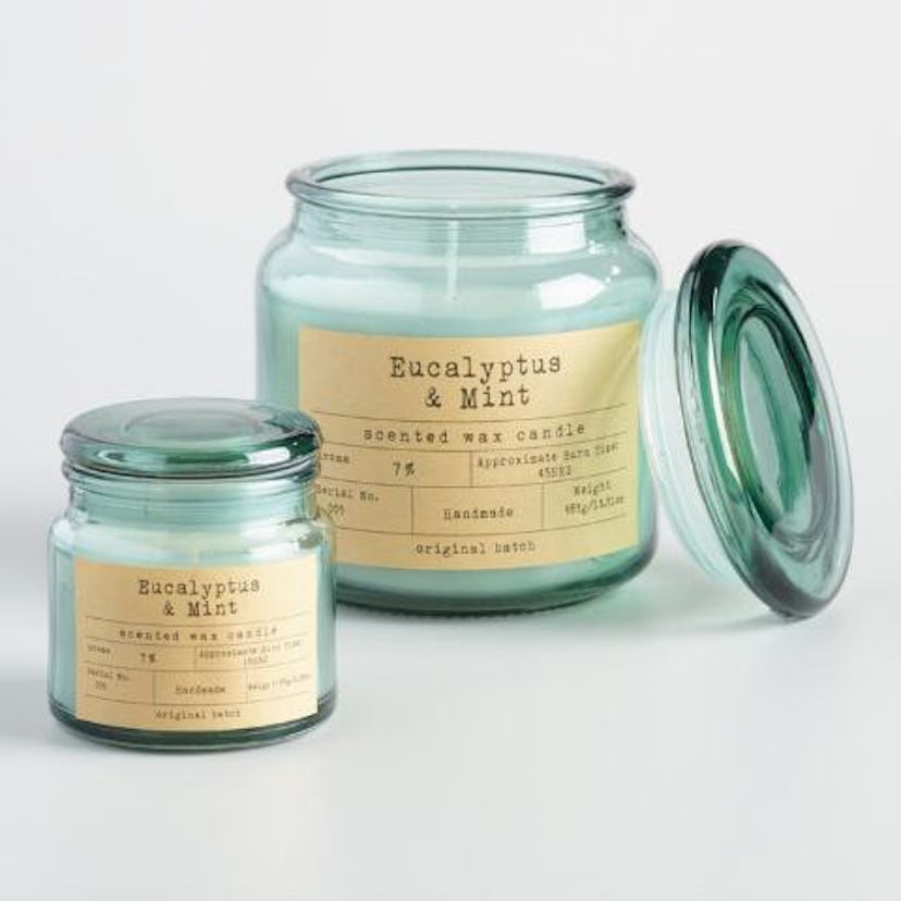 Eucalyptus And Mint Apothecary Filled Jar Candle