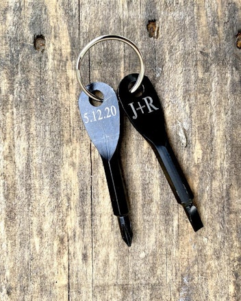 Custom keychain screwdriver set